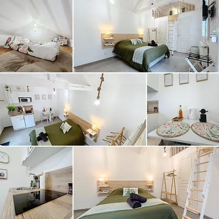 Appartement Le Jardin Des Plantes Et F2 Au Calmes, Terrasse, Stationnement Gratuit