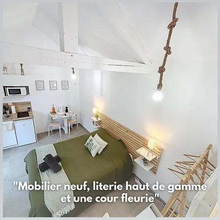 Appartement Le Jardin Des Plantes Et F2 Au Calmes, Terrasse, Stationnement Gratuit *