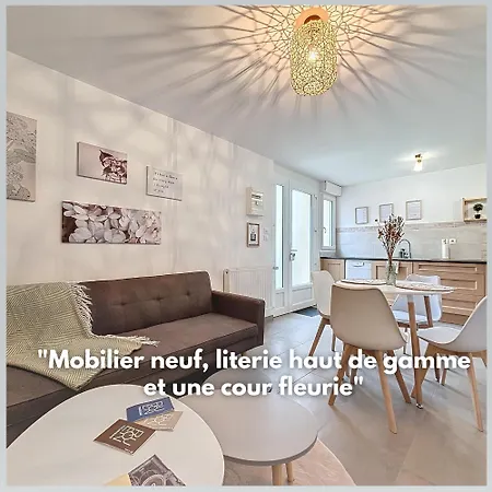 Appartement Le Jardin Des Plantes Et F2 Au Calmes, Terrasse, Stationnement Gratuit Rouen